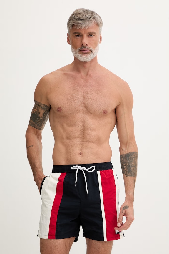 Tommy Hilfiger pantaloni scurți de baie pentru bărbați bleumarin UM0UM03740