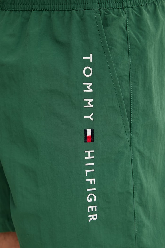 Tommy Hilfiger Plavecké šortky pánske zelená UM0UM03748