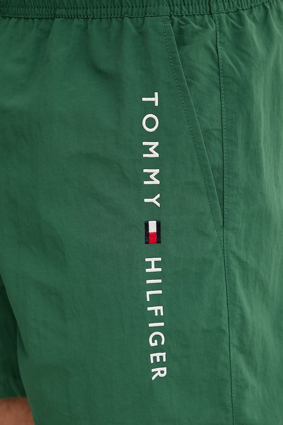 Tommy Hilfiger Plavecké šortky pánske zelená UM0UM03748