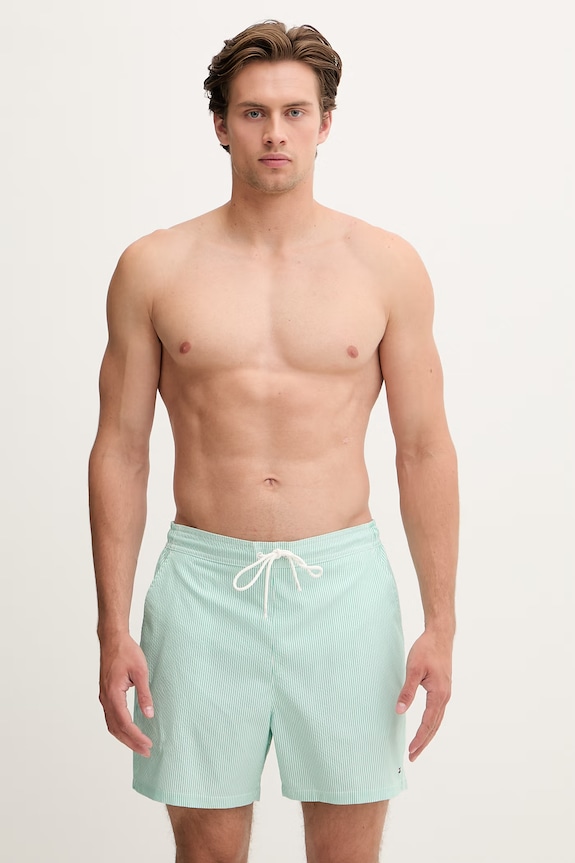 Tommy Hilfiger σορτς μαγιό Ανδρικά πράσινο UM0UM03837