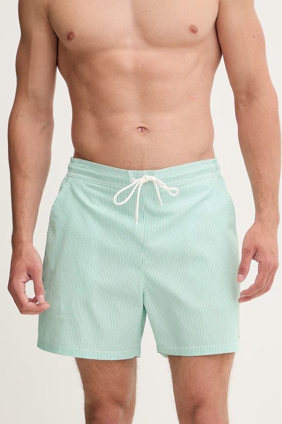 Tommy Hilfiger σορτς μαγιό Ανδρικά UM0UM03837 πράσινο SS26