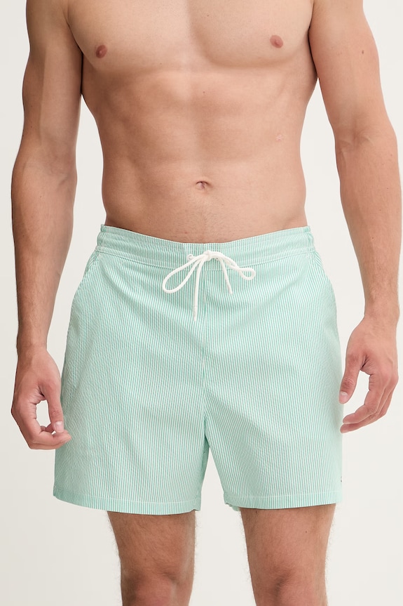 Tommy Hilfiger σορτς μαγιό Ανδρικά UM0UM03837 πράσινο SS26