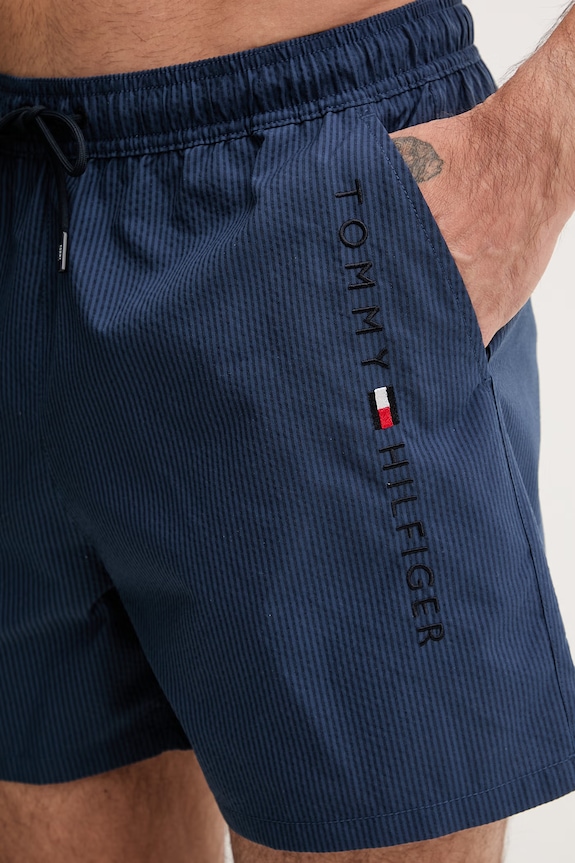 Tommy Hilfiger plavecké šortky pánske tmavomodrá UM0UM03839