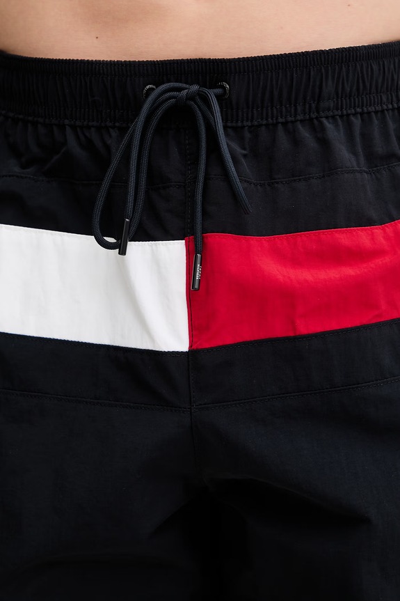 Tommy Hilfiger σορτς μαγιό ανδρικά σκούρο μπλε UM0UM03935
