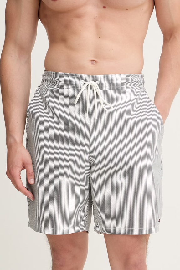 Tommy Hilfiger σορτς μαγιό γυναικεία UM0UM03936 σκούρο μπλε SS26