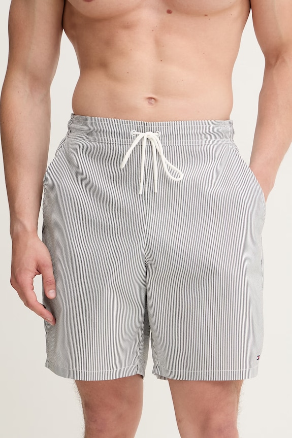 Tommy Hilfiger σορτς μαγιό γυναικεία UM0UM03936 σκούρο μπλε SS26