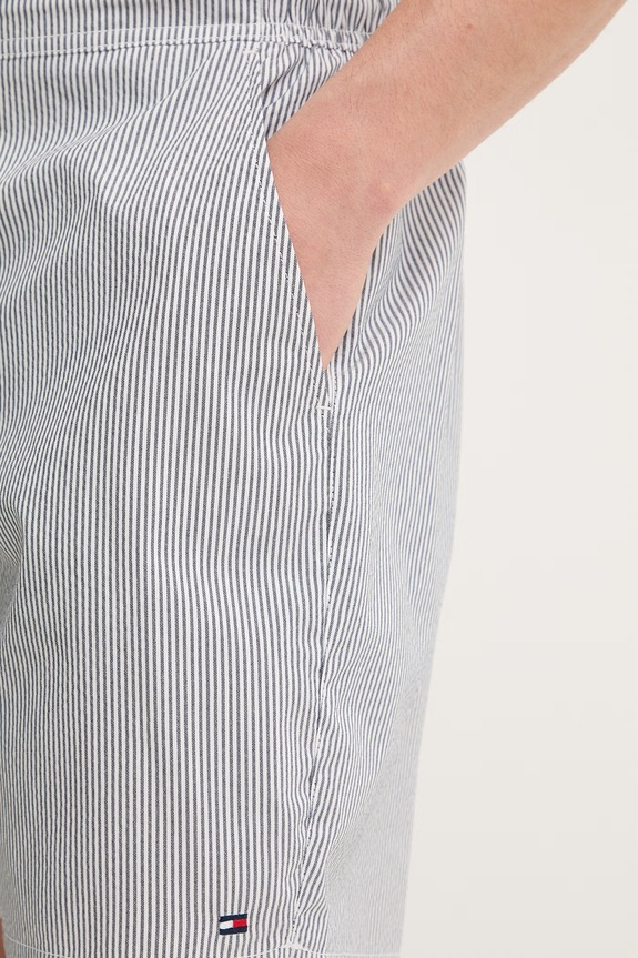 Tommy Hilfiger σορτς μαγιό γυναικεία σκούρο μπλε UM0UM03936