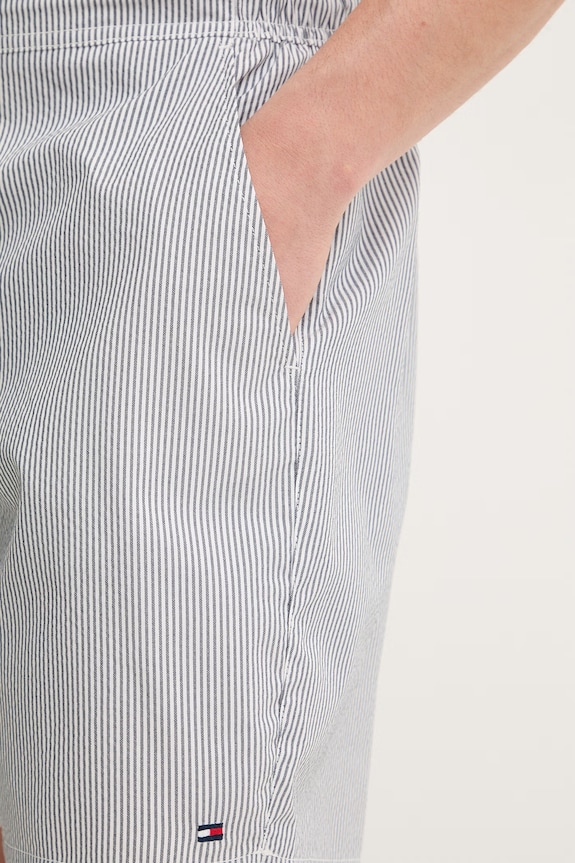 Tommy Hilfiger σορτς μαγιό γυναικεία σκούρο μπλε UM0UM03936