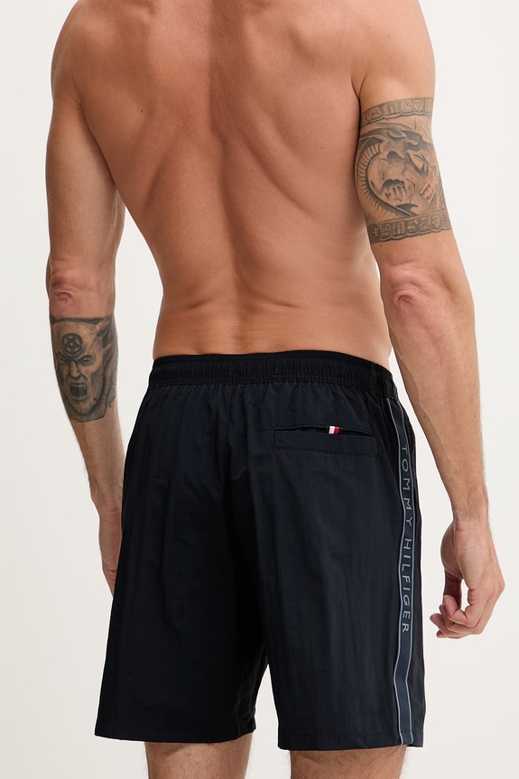 Oblečenie Tommy Hilfiger plavecké šortky pánske UM0UM03938 tmavomodrá