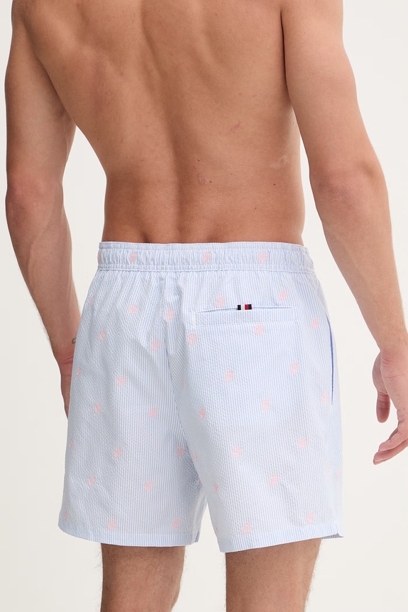 Ρούχα Tommy Hilfiger σορτς μαγιό Ανδρικά SUMMER UM0UM03746 μπλε