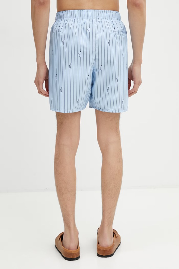 Îmbrăcăminte Lacoste pantaloni scurți de baie pentru bărbați MH1849 albastru