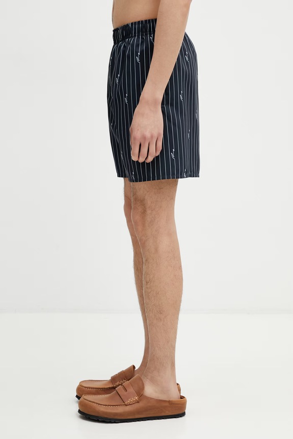 Lacoste Pantaloni scurți de baie pentru bărbați MH1849 albastru SS26