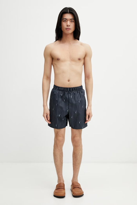 Lacoste Pantaloni scurți de baie pentru bărbați MH1849 albastru