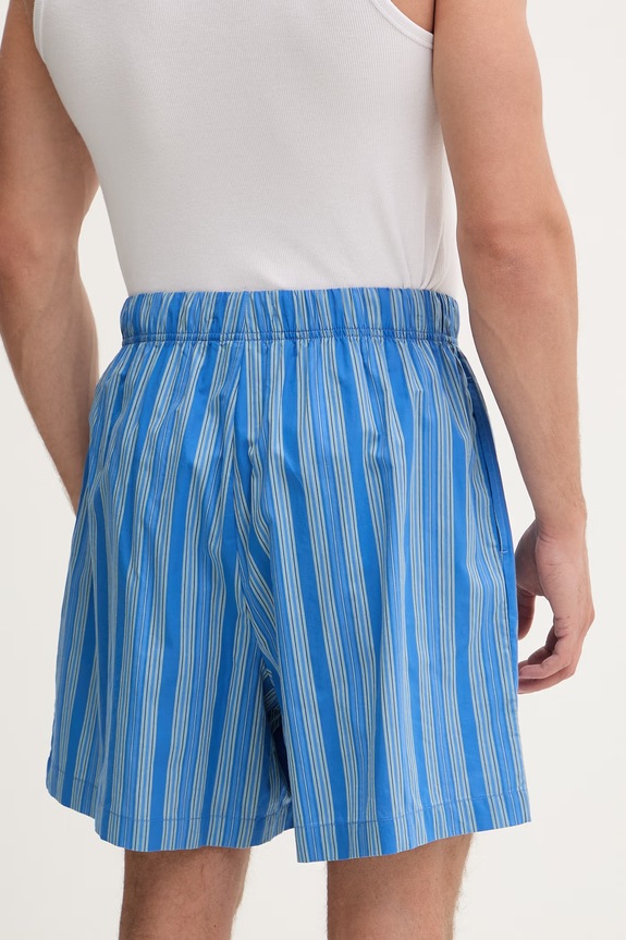 Abbigliamento Tommy Hilfiger pantaloncini da pigiama da uomo in cotone UM0UM03833 blu