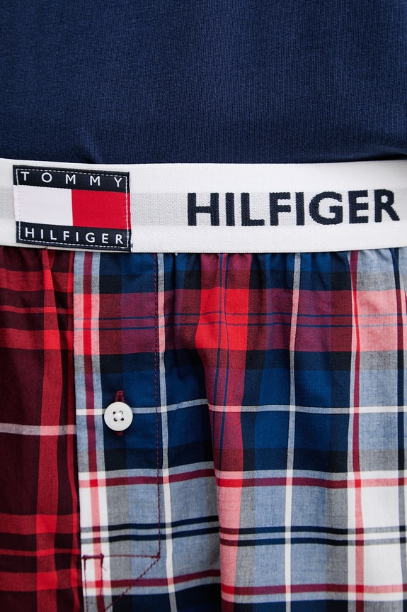 Tommy Hilfiger piżama dwuczęściowa męska bawełniana UM0UM03832