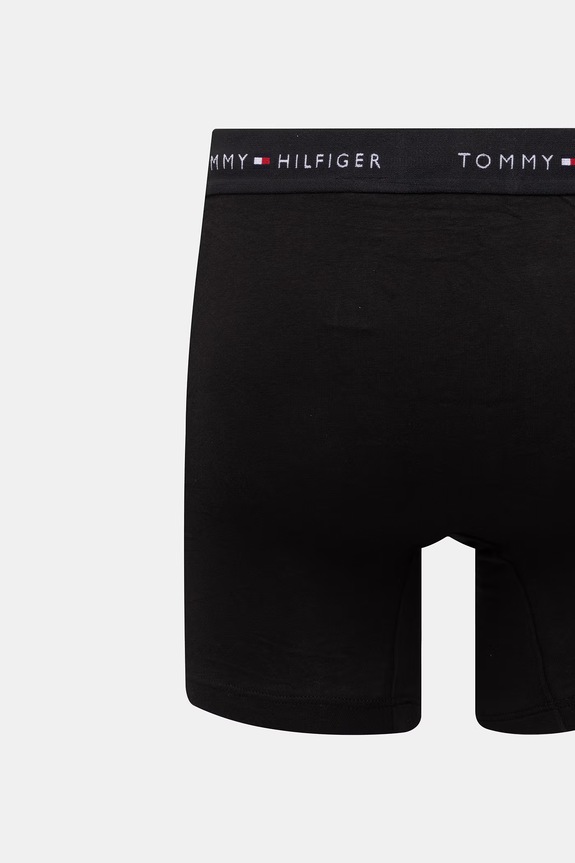 Oblečenie Tommy Hilfiger boxerky pánske bavlnené s elastanom 5-pak UM0UM03751 čierna