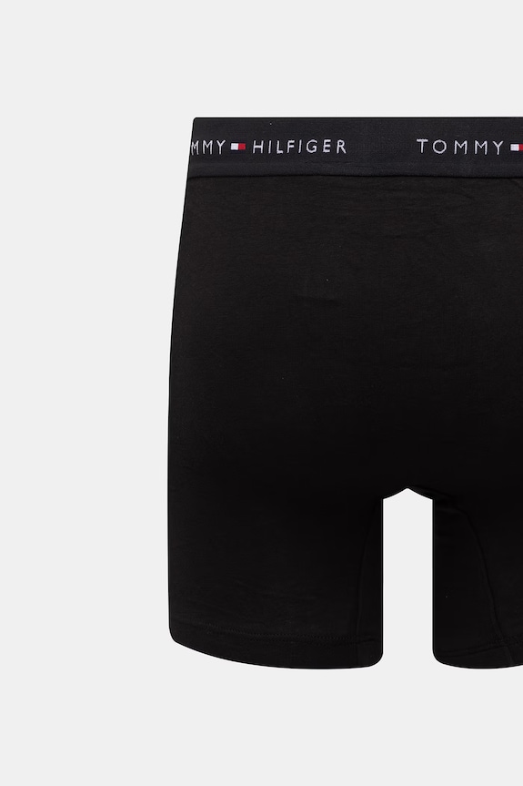 Oblečenie Tommy Hilfiger boxerky pánske bavlnené s elastanom 5-pak UM0UM03751 čierna