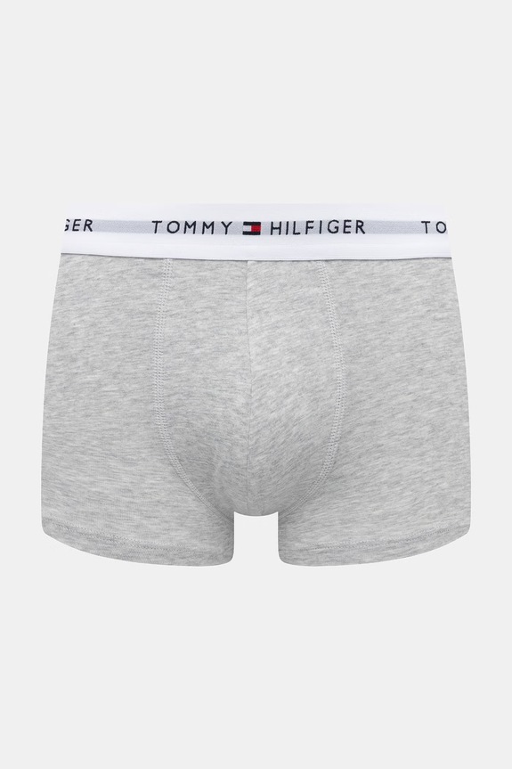 Îmbrăcăminte Tommy Hilfiger boxeri bărbați din bumbac cu elastan pachet de 3 UM0UM03752 gri