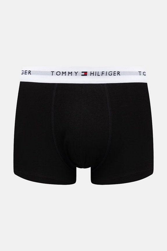 Tommy Hilfiger boxeri bărbați din bumbac cu elastan pachet de 3 gri UM0UM03752