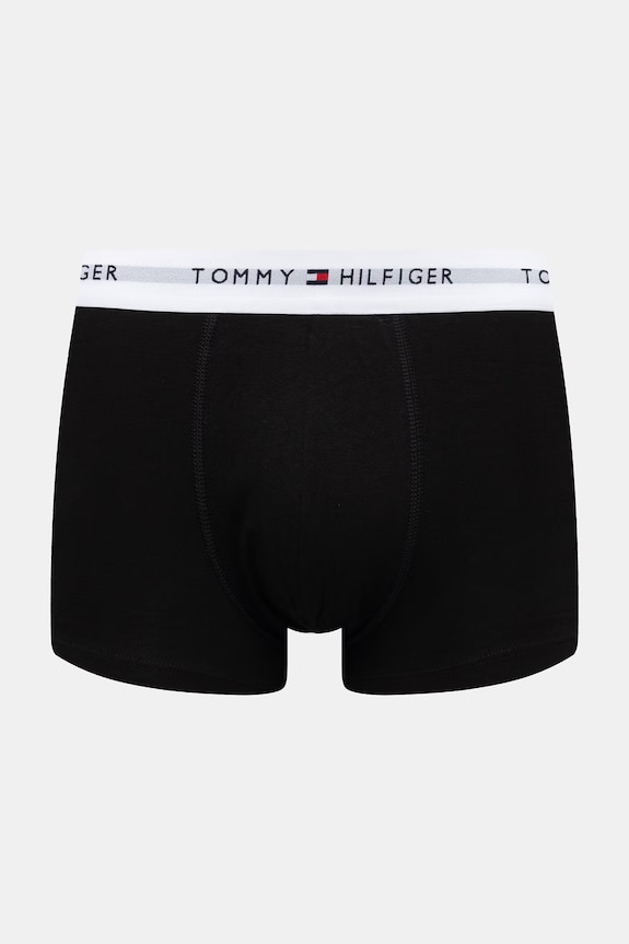 Tommy Hilfiger boxeri bărbați din bumbac cu elastan pachet de 3 gri UM0UM03752