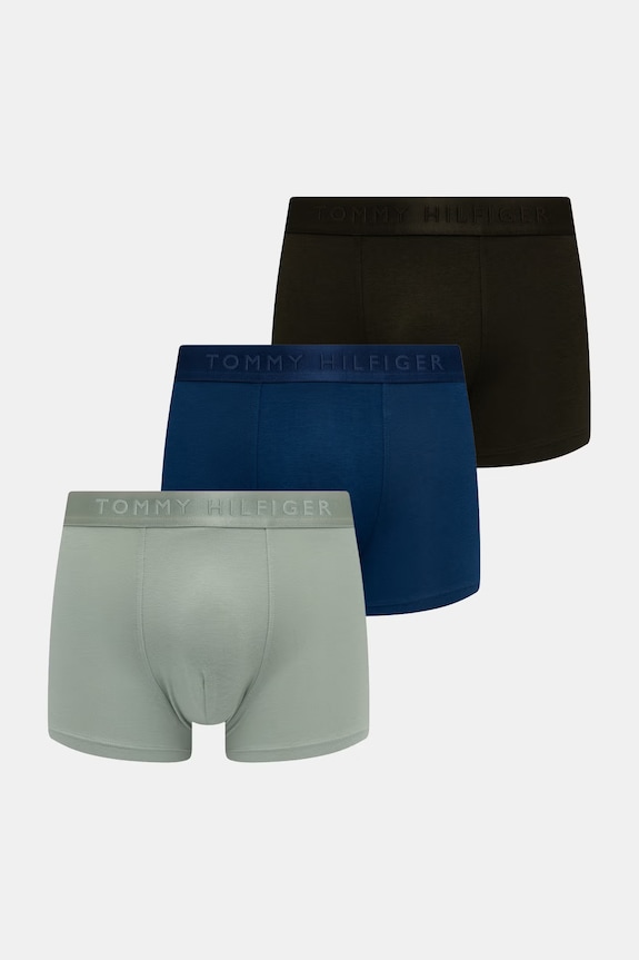 Tommy Hilfiger boxeri bărbați pachet de 3 bleumarin UM0UM03755