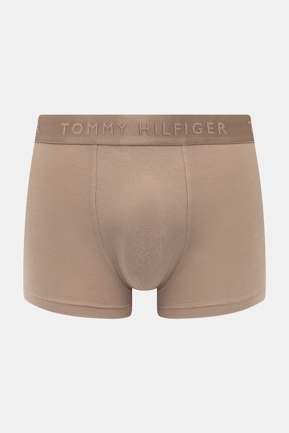 Tommy Hilfiger moške boksarice paket 3 kosov rjava UM0UM03755