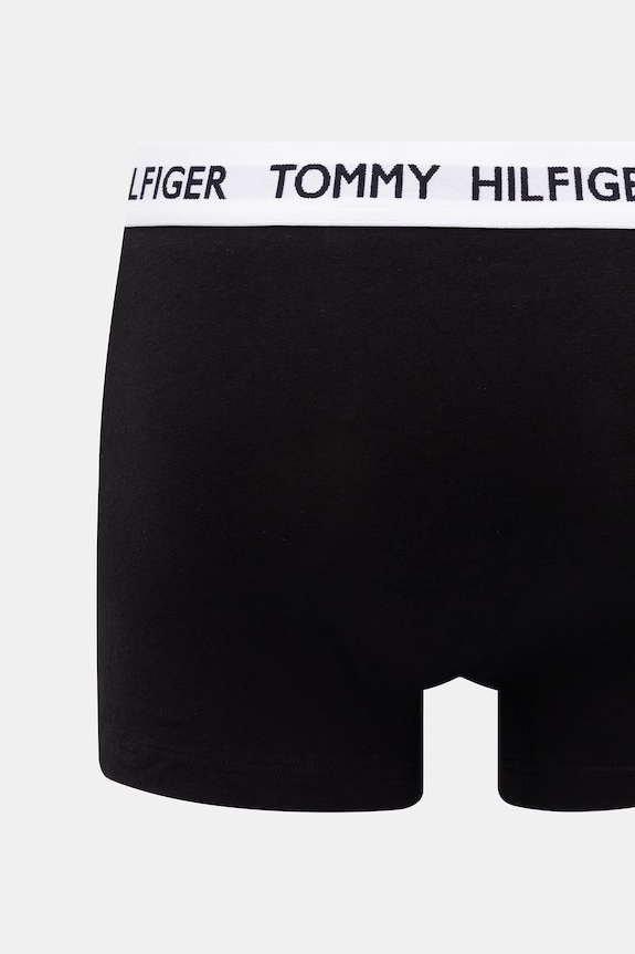 Oblečenie Tommy Hilfiger boxerky pánske bavlnené s elastanom 3-pak UM0UM03835 čierna