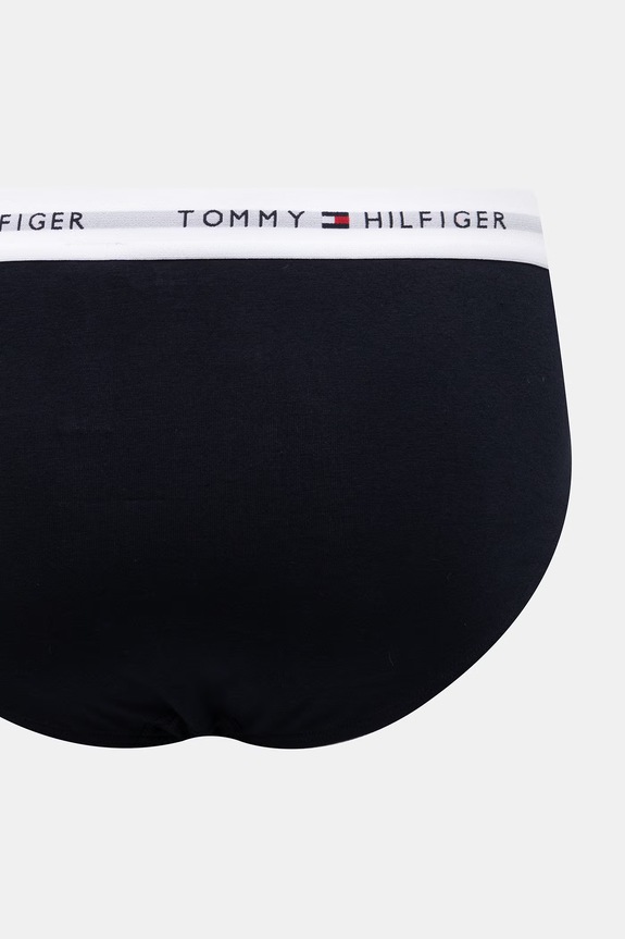 Tommy Hilfiger slipy pánske bavlnené s elastanom 3-pak UM0UM03875 modrá