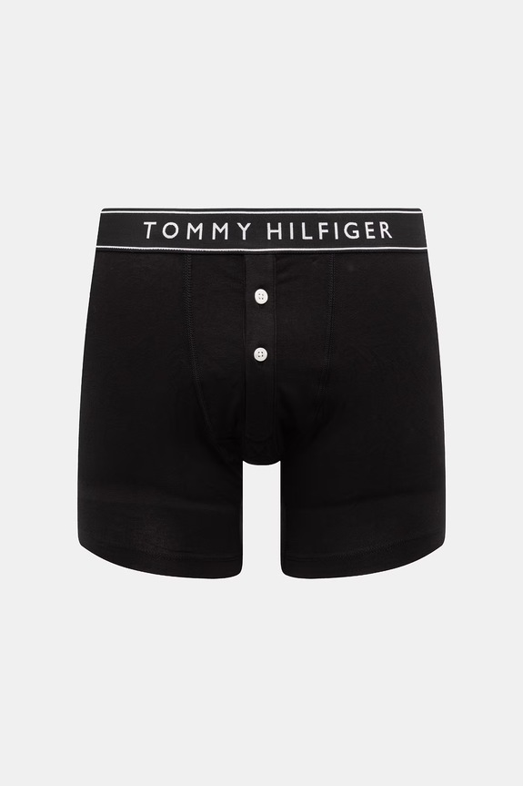Tommy Hilfiger boxerky pánske bavlnené s elastanom 2-pak UM0UM03879 čierna SS26