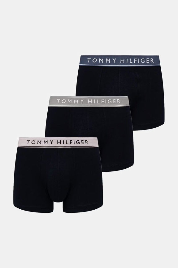 Tommy Hilfiger μποξεράκια Ανδρικά με βαμβάκι 3-pack σκούρο μπλε UM0UM03881