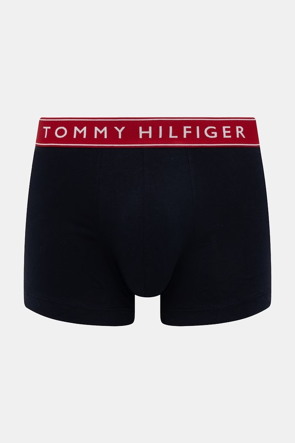 Oblečenie Tommy Hilfiger boxerky pánske s bavlnou 3-pak UM0UM03881 čierna