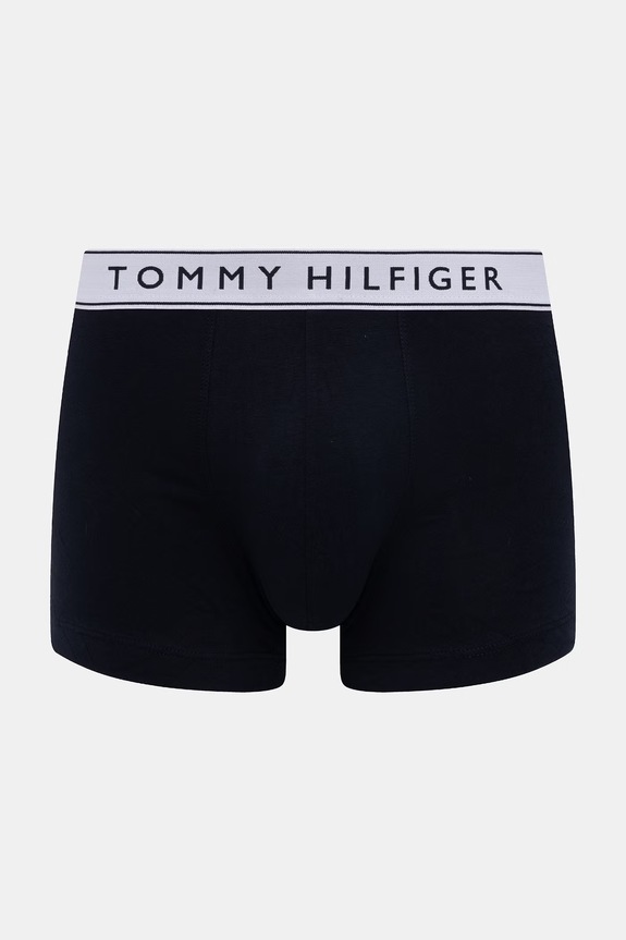 Tommy Hilfiger boxerky pánske s bavlnou 3-pak čierna UM0UM03881
