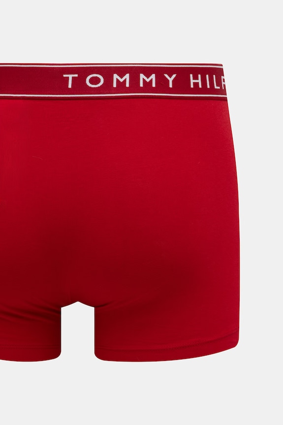 Tommy Hilfiger boxeri mulați pentru bărbați pachet de 3 UM0UM03882 rosu