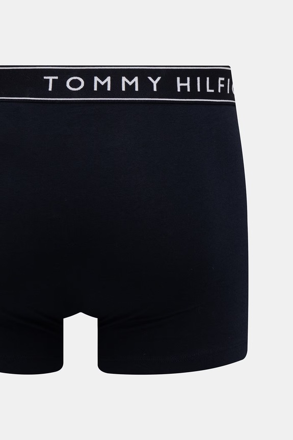 Îmbrăcăminte Tommy Hilfiger boxeri mulați pentru bărbați pachet de 3 UM0UM03882 negru