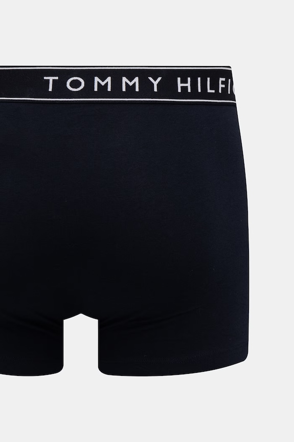 Îmbrăcăminte Tommy Hilfiger boxeri mulați pentru bărbați pachet de 3 UM0UM03882 negru
