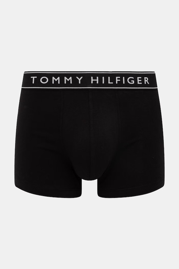 Tommy Hilfiger priliehavé boxerky pánske 3-pak UM0UM03882 čierna SS26