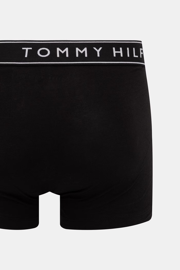 Oblečenie Tommy Hilfiger priliehavé boxerky pánske 3-pak UM0UM03882 čierna