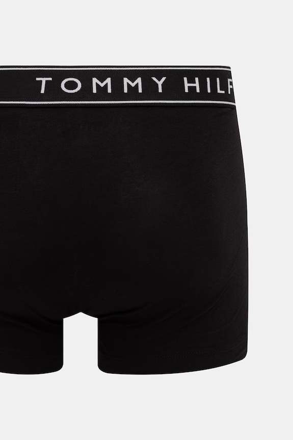 Oblečenie Tommy Hilfiger priliehavé boxerky pánske 3-pak UM0UM03882 čierna