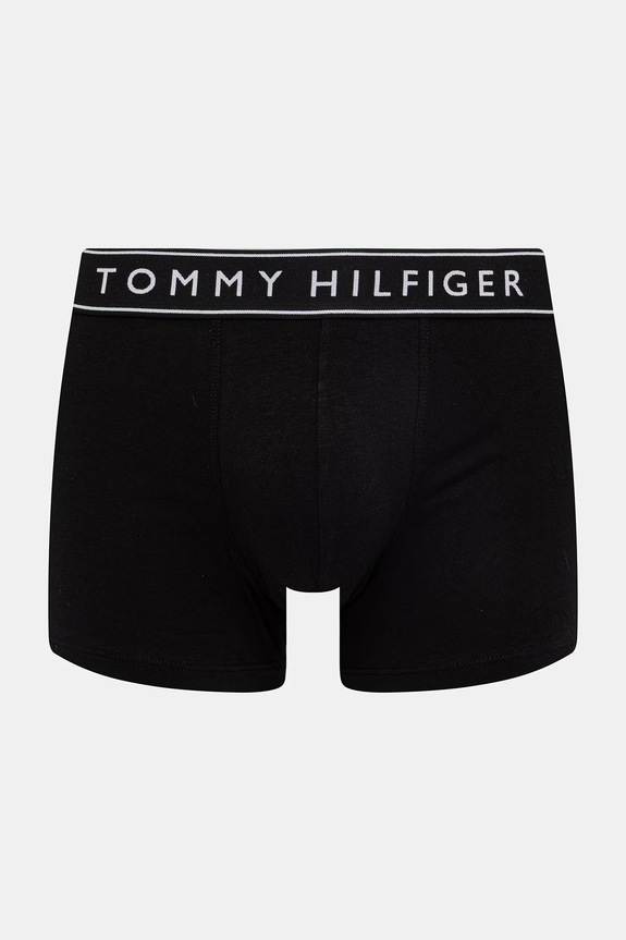 Oblečenie Tommy Hilfiger priliehavé boxerky pánske 3-pak UM0UM03882 čierna