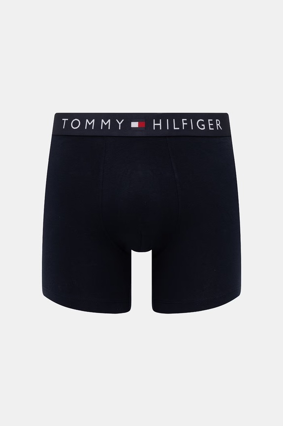 Tommy Hilfiger boxeri bărbați din bumbac cu elastan pachet de 3 UM0UM03883 bleumarin SS26