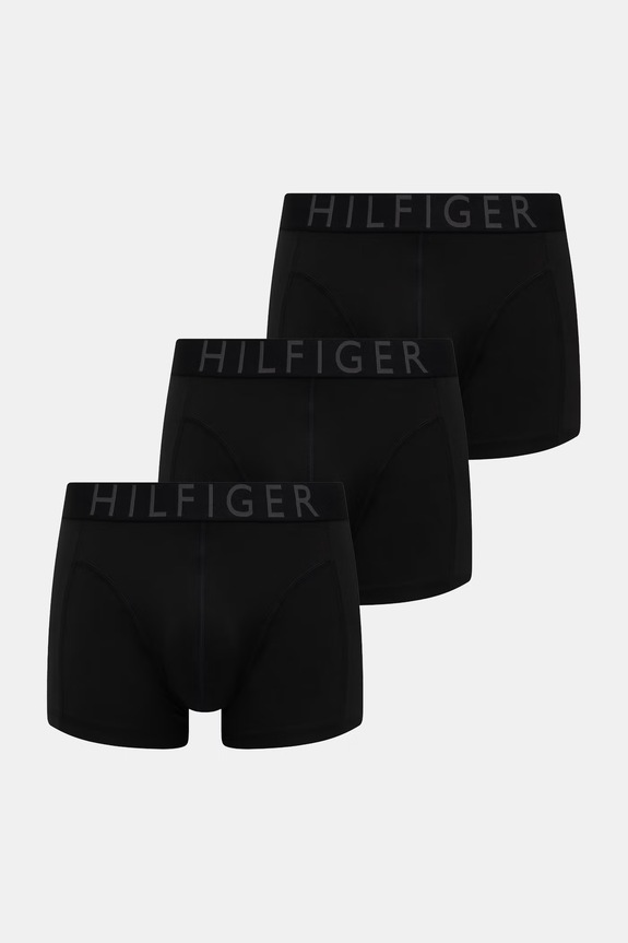 Tommy Hilfiger testhezálló boxeralsó férfi 3-as csomag fekete UM0UM03887
