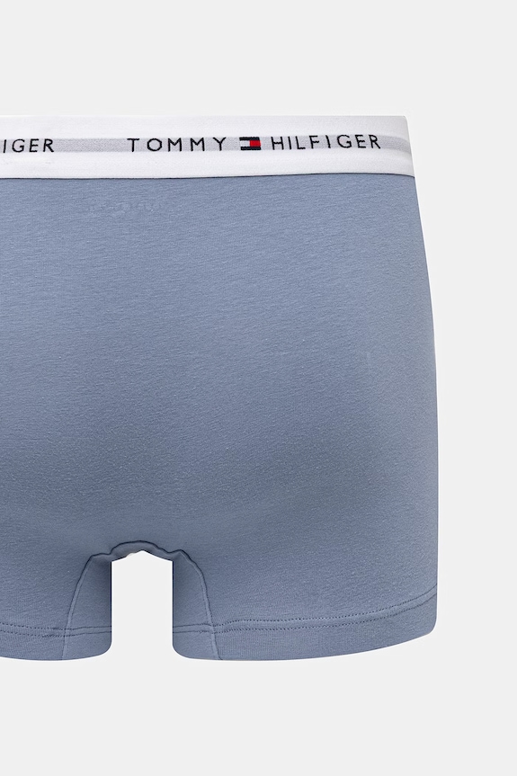 Tommy Hilfiger boxeri bărbați din bumbac cu elastan pachet de 3 UM0UM03889 albastru