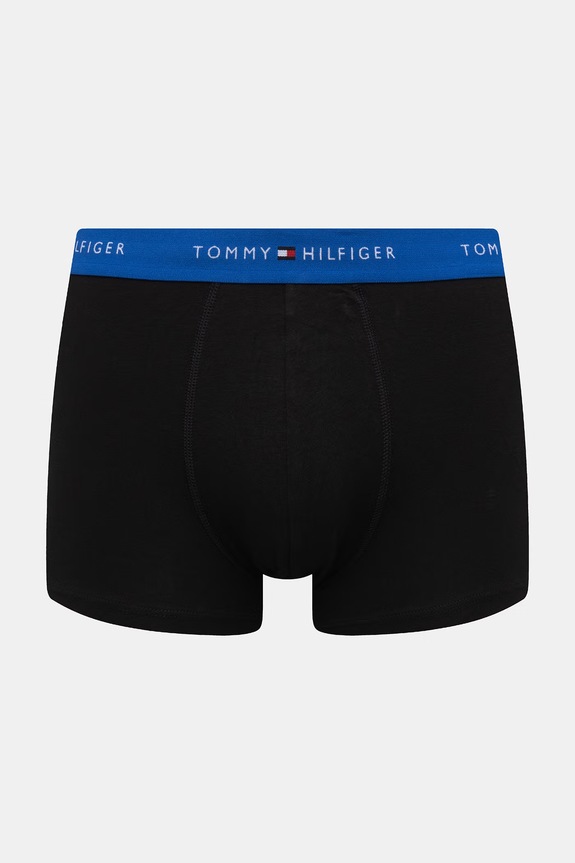 Îmbrăcăminte Tommy Hilfiger Boxeri bărbați din bumbac cu elastan pachet de 3 UM0UM03890 negru