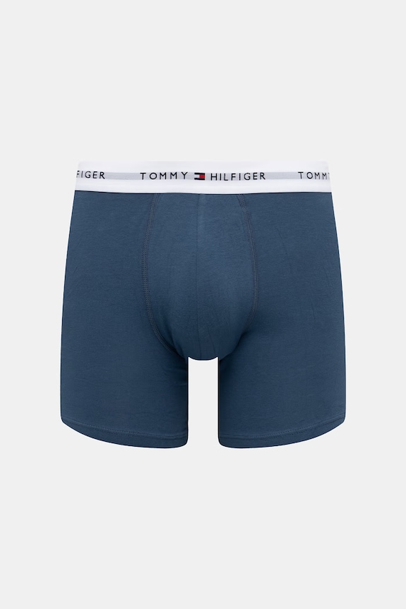 Tommy Hilfiger boxeri pentru bărbați, cu bumbac pachet de 3 UM0UM03892 bleumarin SS26
