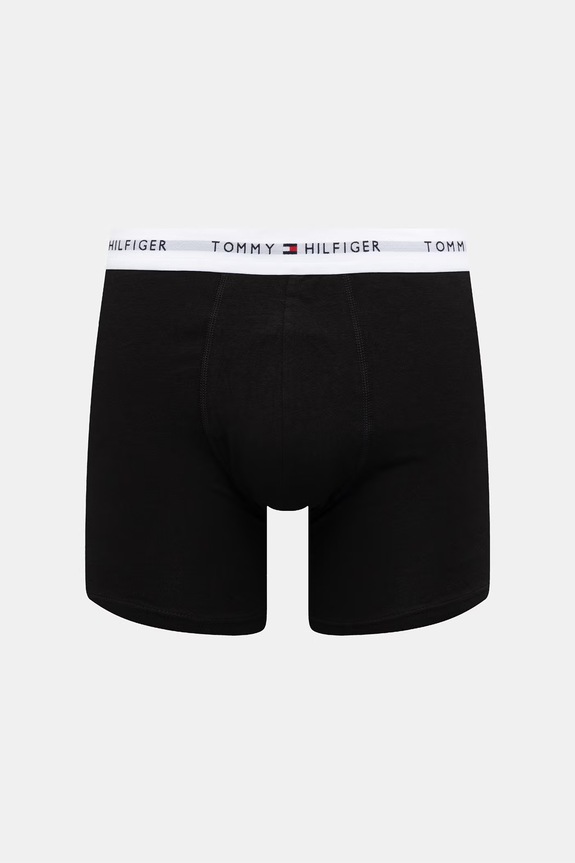 Tommy Hilfiger boxeri pentru bărbați, cu bumbac pachet de 3 bleumarin UM0UM03892