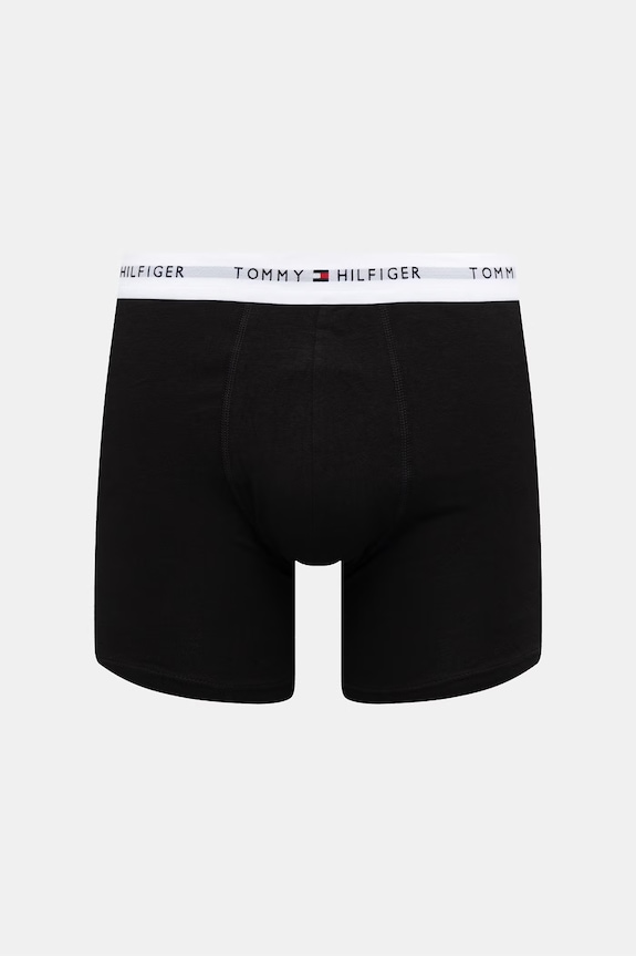 Tommy Hilfiger boxeri pentru bărbați, cu bumbac pachet de 3 bleumarin UM0UM03892