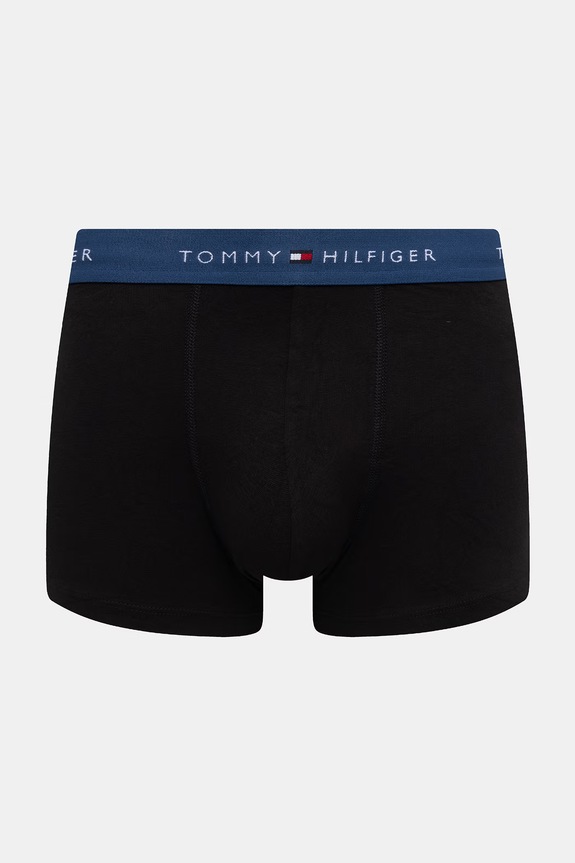 Ρούχα Tommy Hilfiger εφαρμοστά ανδρικά μποξεράκια από βαμβάκι με ελαστάν 7-pack UM0UM03895 μαύρο