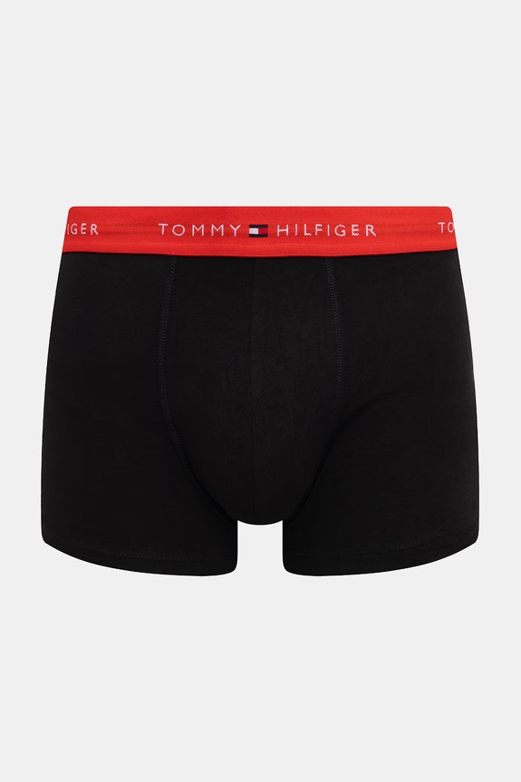Tommy Hilfiger εφαρμοστά ανδρικά μποξεράκια από βαμβάκι με ελαστάν 7-pack μαύρο UM0UM03895