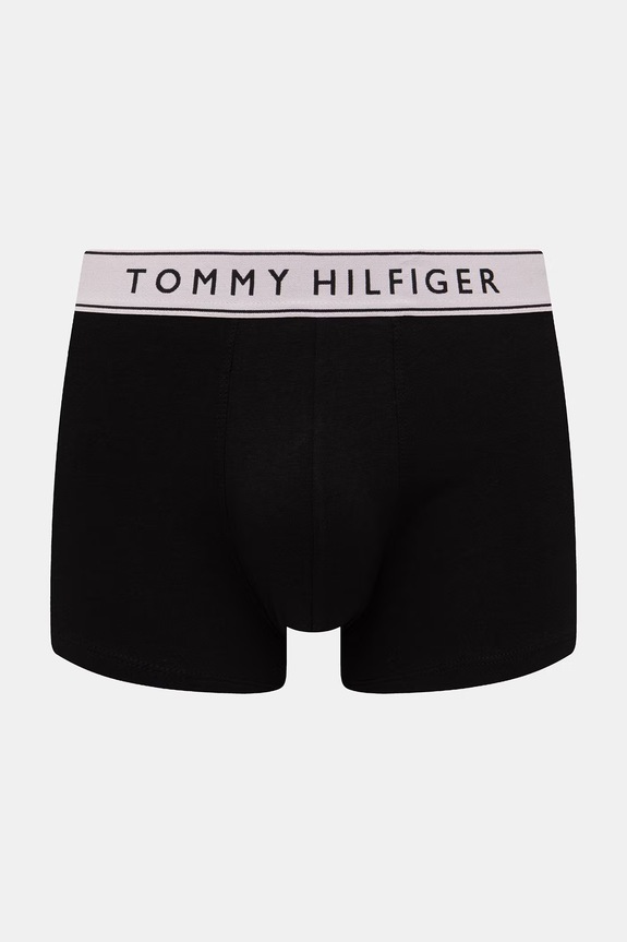 Tommy Hilfiger boxerky pánske s bavlnou 5-pak UM0UM03899 čierna SS26