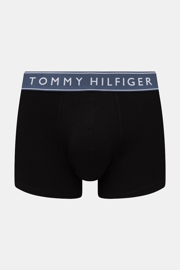 Tommy Hilfiger boxerky pánske s bavlnou 5-pak čierna UM0UM03899